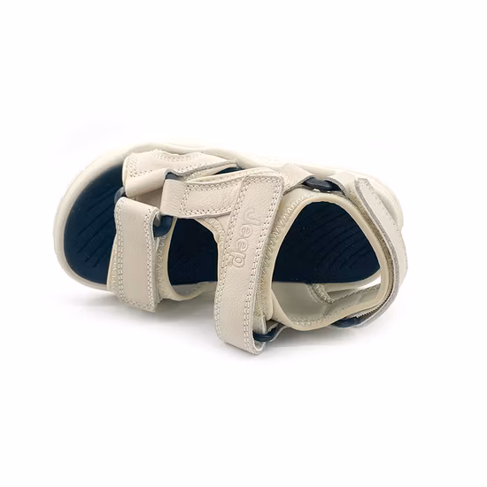 スタイリッシュなカスタムソリッドカラーのファッションアンチスリップ子供靴ベビーサンダルEx